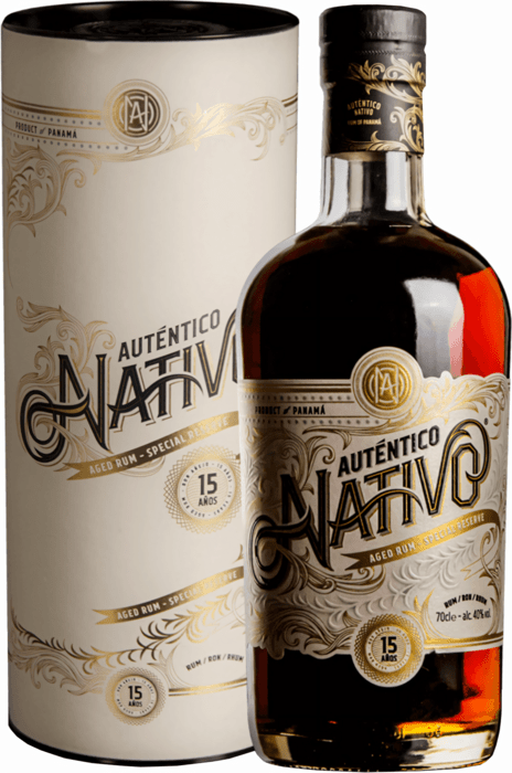 Auténtico Nativo 15y 40% 0,7 l (kartón)