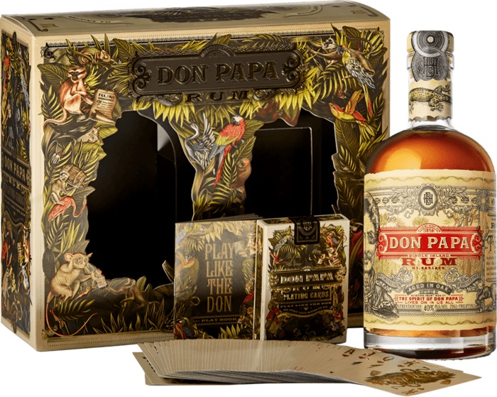 Don Papa 7y 40% 0,7 l (dárčekové balenie karty)
