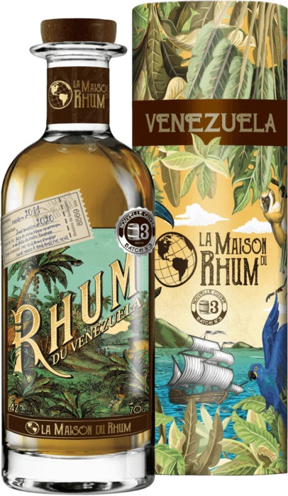 La Maison du Rhum Venezuela 2011/ 2020 Batch No.3 42% 0,7 l (tuba)