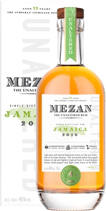 Mezan Jamaica 2010 46% 0,7 l (kartón)