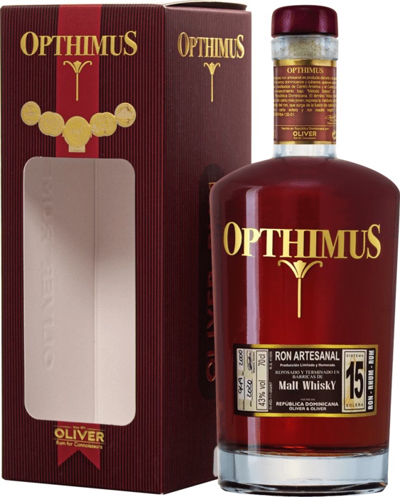 Opthimus 15 Malt Whisky Finish 43% 0,7 l (kartón)