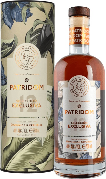 Ron Patridom Selección Exclusiva 12y 40% 0,7 l (tuba)