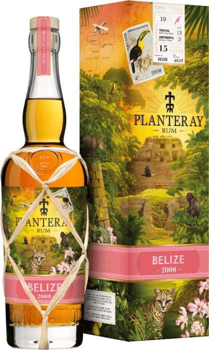 Planteray Single Vintage Belize 2008 48,3% 0,7 l (kartón)