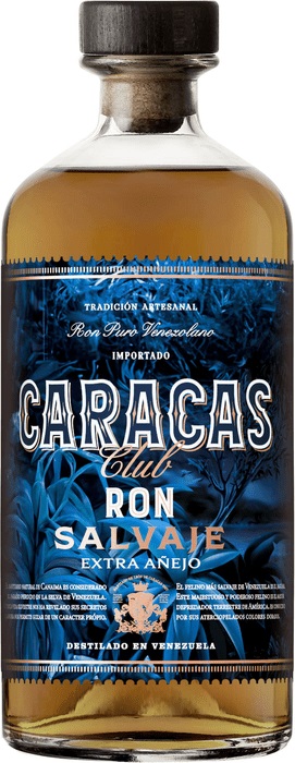 Ron Caracas Club Ron Salvaje Extra Anejo 40% 0,7 l (čistá fľaša)