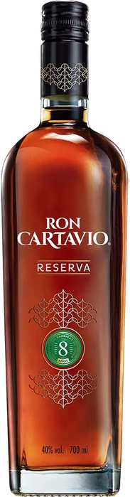 Ron Cartavio Reserva 8y40% 0,7 l (čistá fľaša)