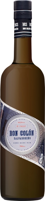 Ron Colón Salvadoreño Aged Dark Rum 40,5% 0,7 l (čistá fľaša)