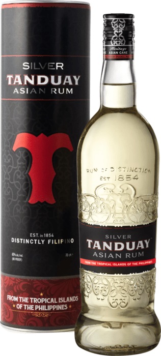 Tanduay Asian Silver Rum 40% 0,7 l (kartón)
