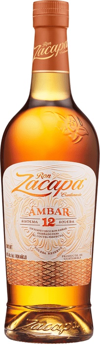 Zacapa Ámbar Sistema Solera 12y 40% 1 l (čistá fľaša)