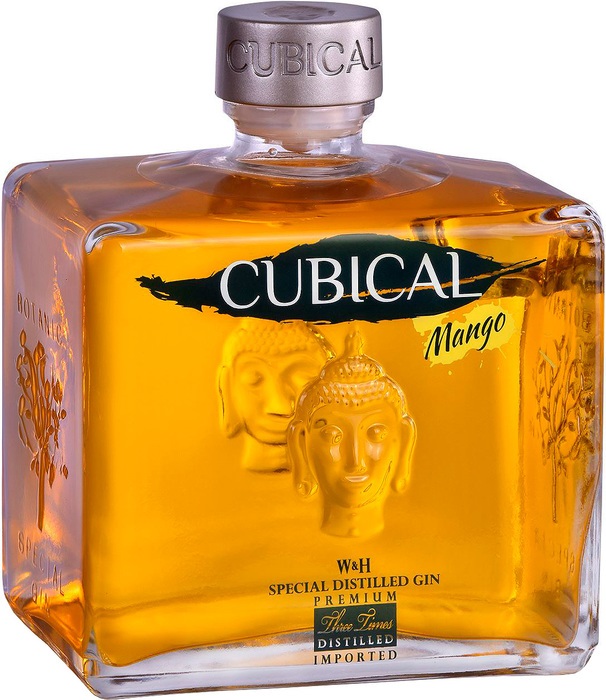 Cubical Mango 37,5% 0,7 l (čistá fľaša)