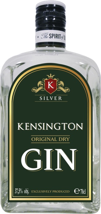 Kensington Gin 37,5% 0,7 l (čistá fľaša)