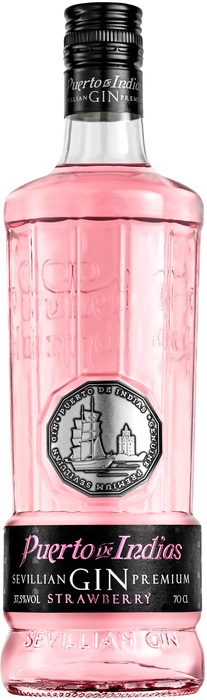 Puerto de Indias Strawberry Gin 37,5% 0,7 l (holá láhev)