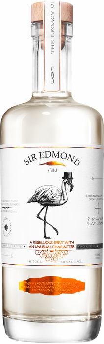 Sir Edmond Gin 40% 0,7 l (čistá fľaša)