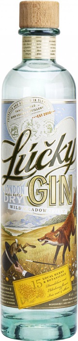 BVD Lúčky Gin 40% 0,7l
