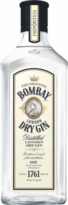 Bombay Dry Gin 37.5% 0,7 l (čistá fľaša)
