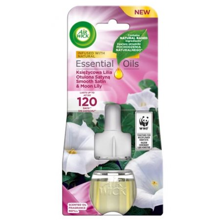 Air Wick Smooth Satin&Moon Lilly náplň do elektrického prístroja 19ml