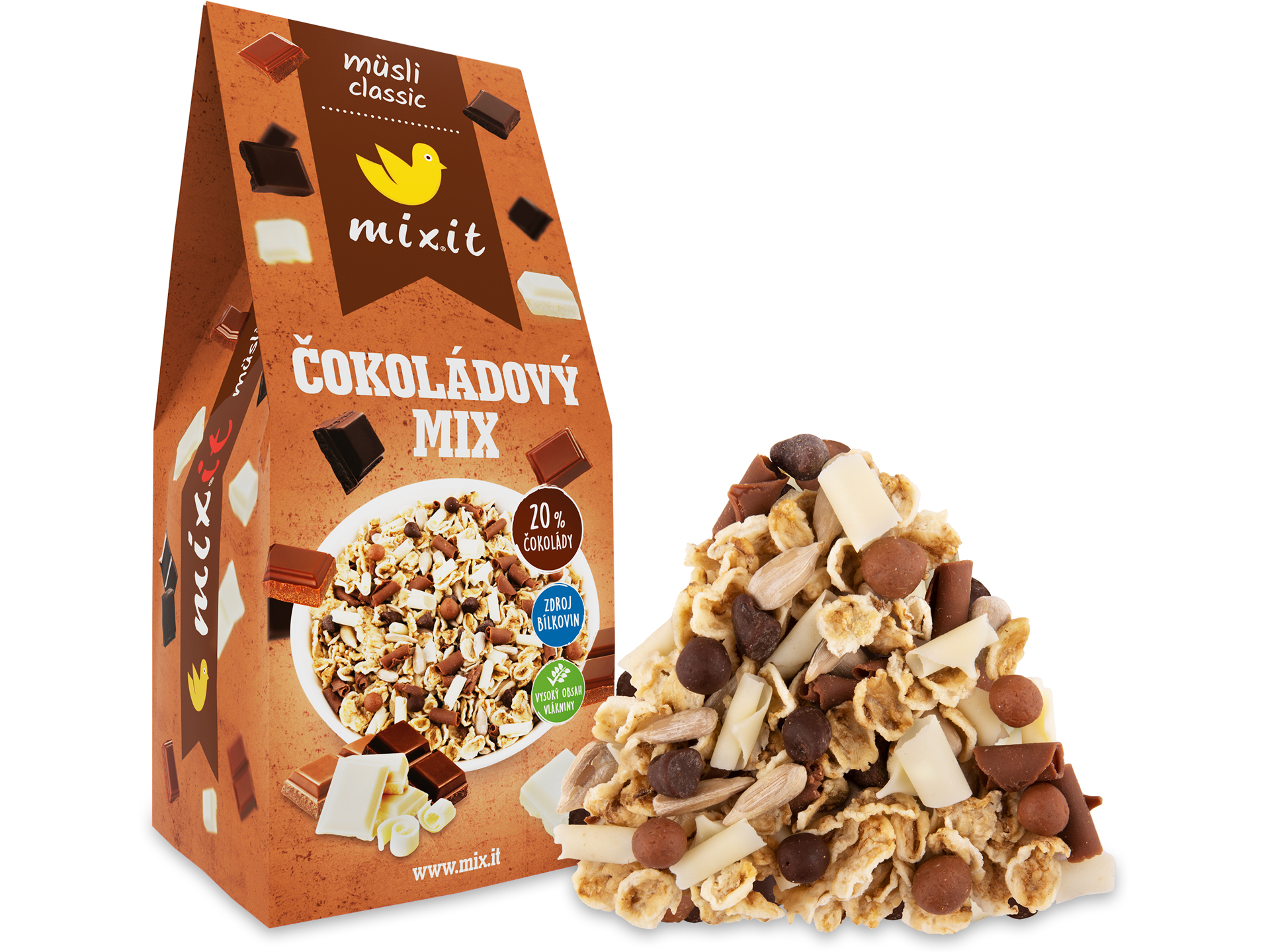 Mixit Müsli classic - Čokoládový mix - 440g