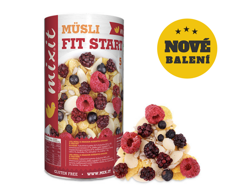 Mixit Müsli zdravo I: Zažívanie a metabolizmus - 270g