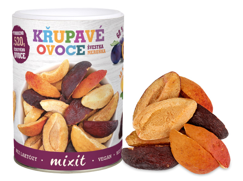 Mixit Slivka Marhuľa - Chrumkavé ovocie - 65g