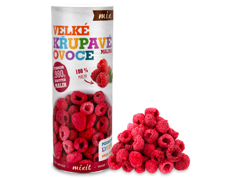 Mixit Velká chrumkavá malina - 140g