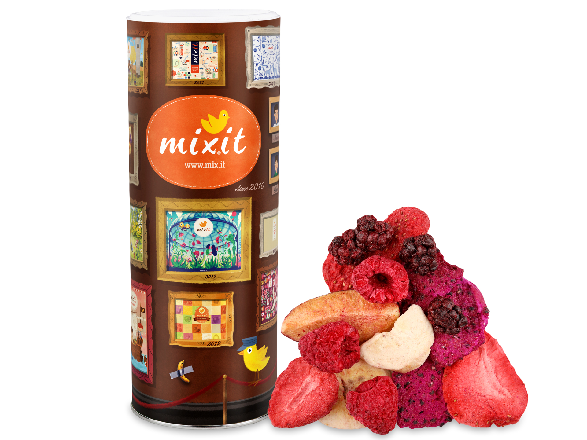 Mixit Veľké chrumkavé ovocie - Narodeninové - 140g