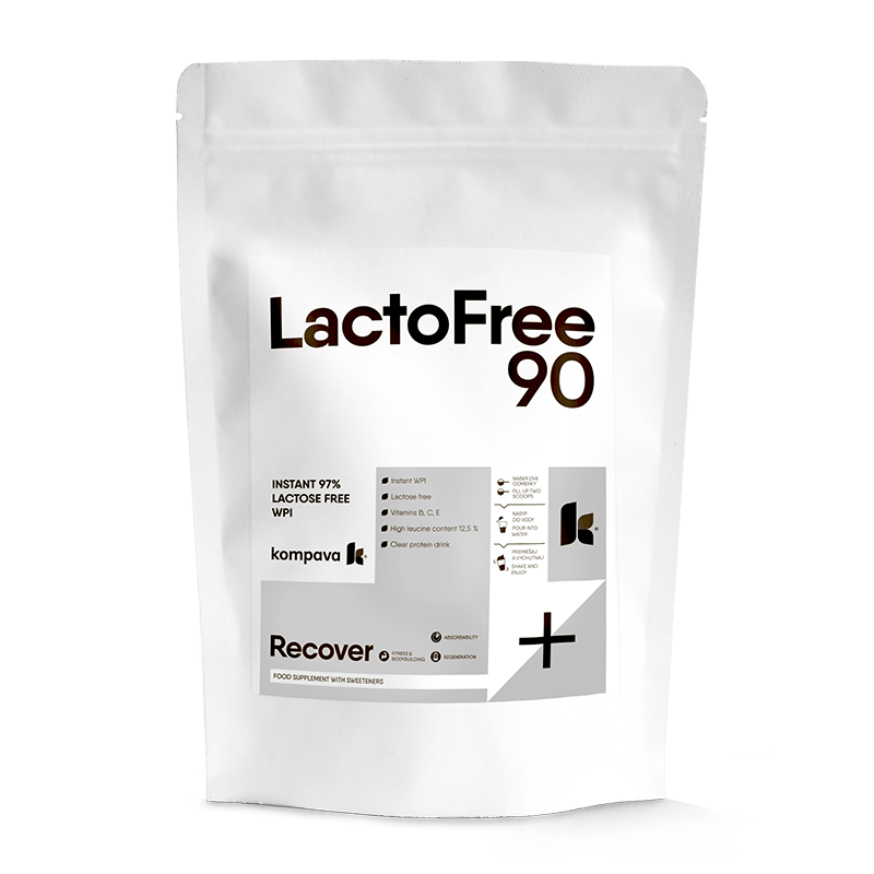 Kompava LactoFree 90 500g Príchuť: čokoláda