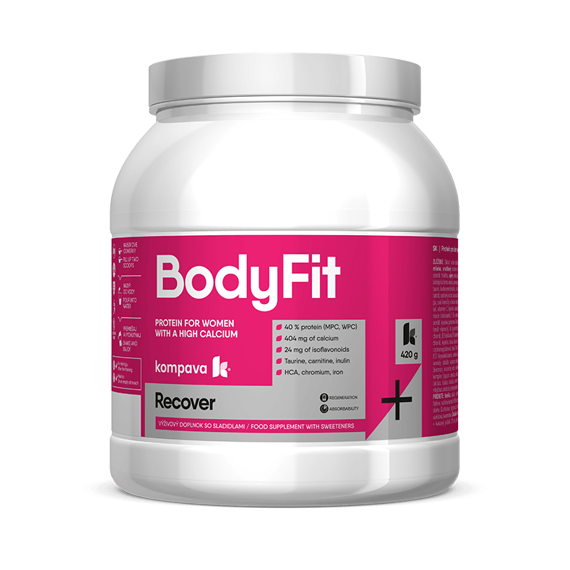 Kompava BodyFit 60% 420g Príchuť: vanilka