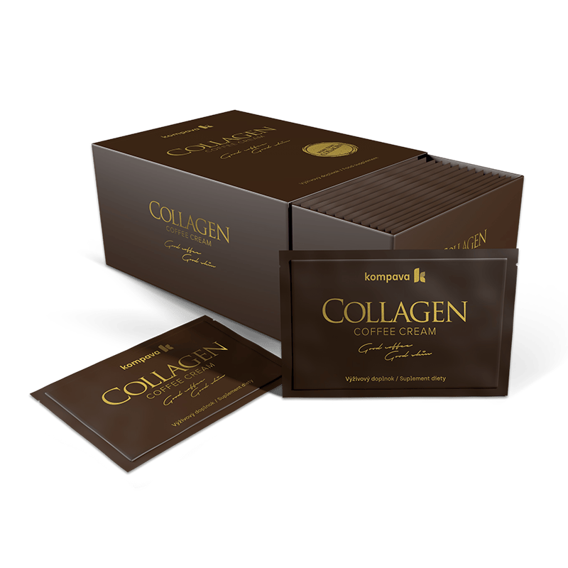 Kompava Collagen Coffee Cream 300 g/50 dávok