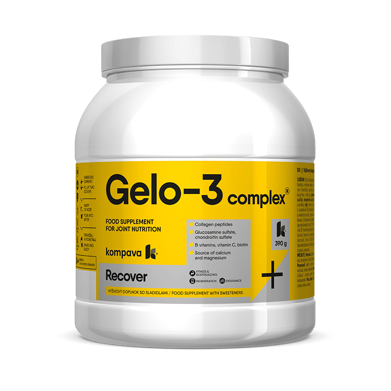 Kompava Gelo-3 Complex®  390 g/30 dávok Príchuť: Pomaranč