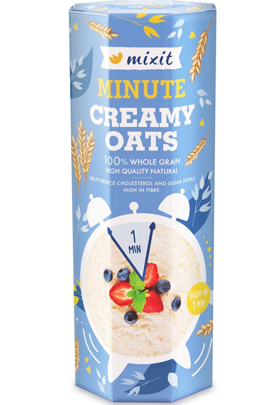Mixit Creamy Oats - Minútové ovsené vločky - 750g