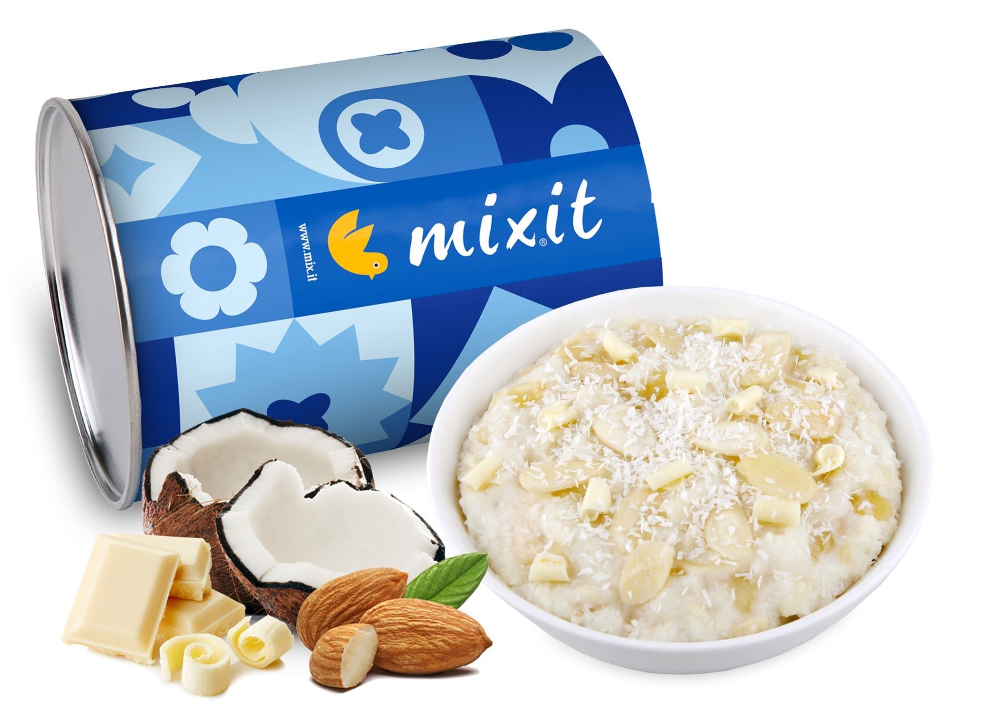 Mixit Kokosová kaša s bielou čokoládou - 250g