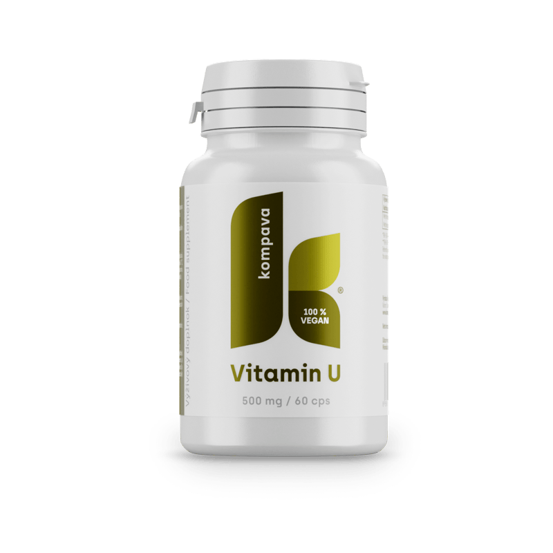 Kompava Vitamín U 500 mg 60 kapsúl