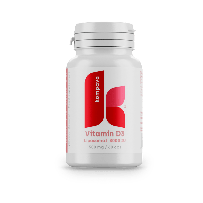 Kompava Vitamin D3 60 kapsúl
