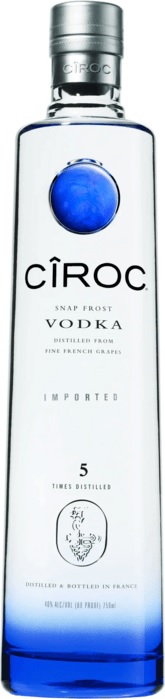 Ciroc Vodka 40% 0,7 l (čistá fľaša)