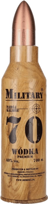 Debowa Dębowa Military 70 Premium Vodka 40%, 0,7l