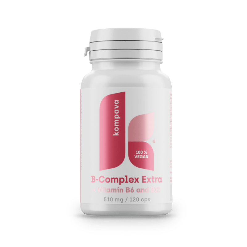 Kompava B-complex Extra+B6 B12 120 kapsúl
