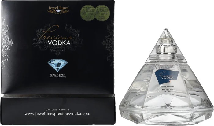 Precious Vodka Jewel Lines 40% 0,7 l (kazeta)