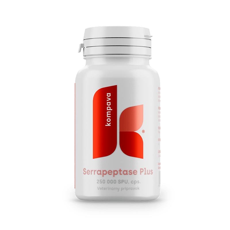 Kompava Serrapeptase Plus 355 mg 90 kapsúl