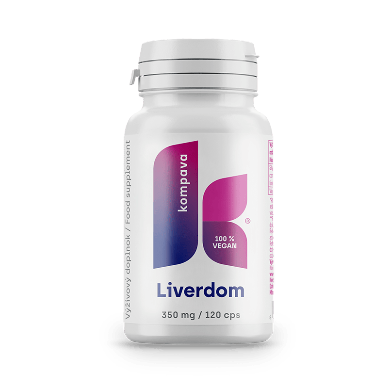 Kompava Liverdom 350 mg/120 kps