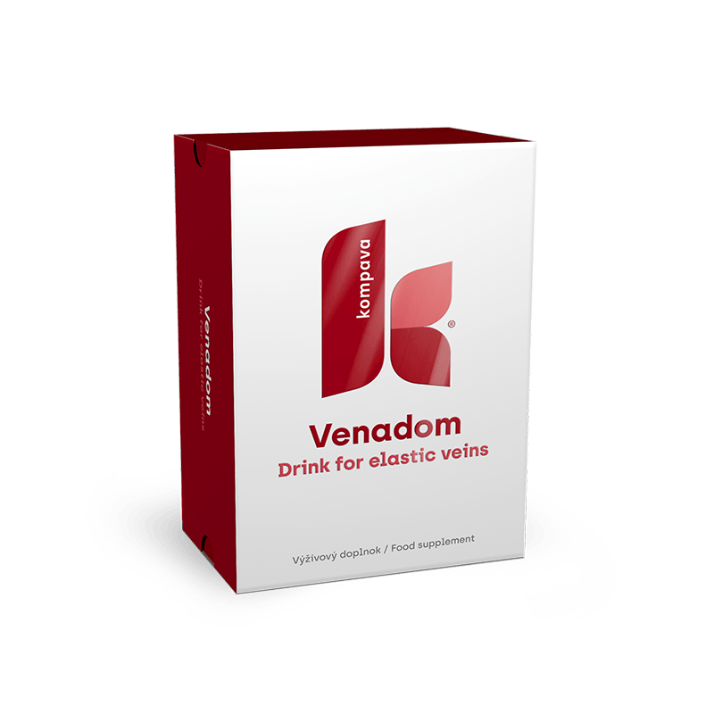 KOMPAVA Venadom 25 x 11g Príchuť: broskyňa