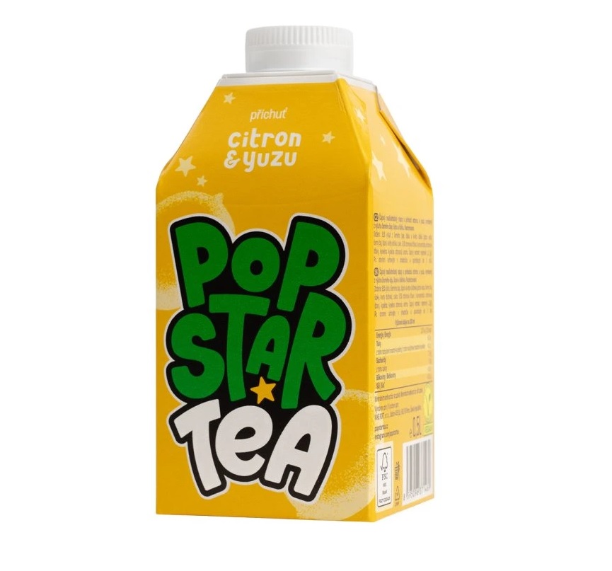POPSTAR by Calin POPSTAR Tea Citron & Yuzu 0,5l by Calin