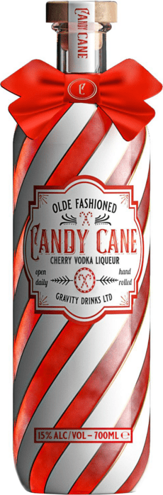 Candy Cane Cherry Vodka Liqueur 15% 0,7 l (čistá fľaša)