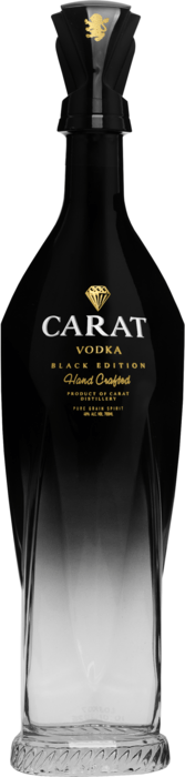 Vodka Carat Black Edition 40% 0,7 l (čistá fľaša)