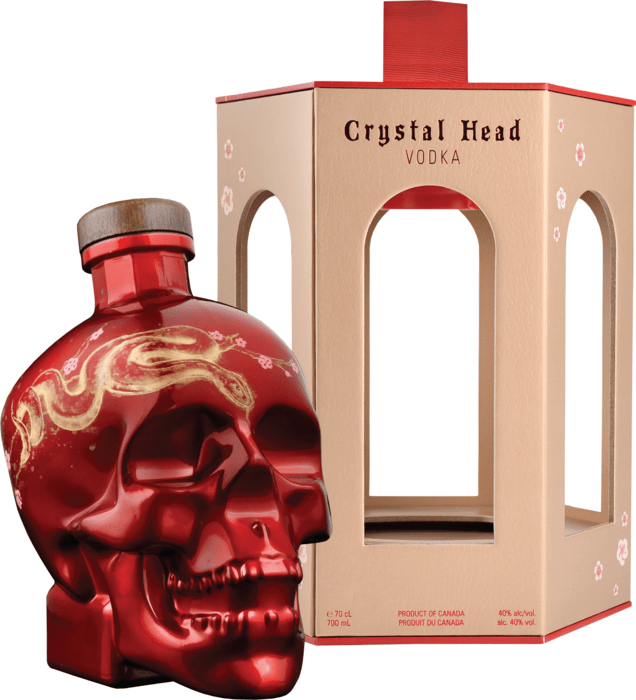 Crystal Head Lunar Year of the Snake 40% 0,7 l (kazeta)