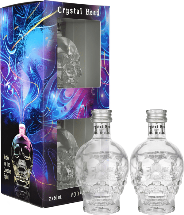 Crystal Head 40% 2 x 0,1 l (kartón)
