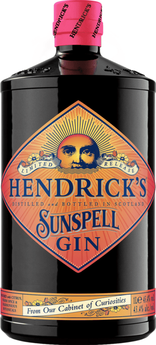 Hendrick's Sunspell 43,4% 1 l (čistá fľaša)