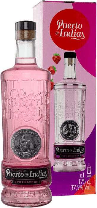 Puerto de Indias Strawberry 37,5% 1,75 l (kartón)