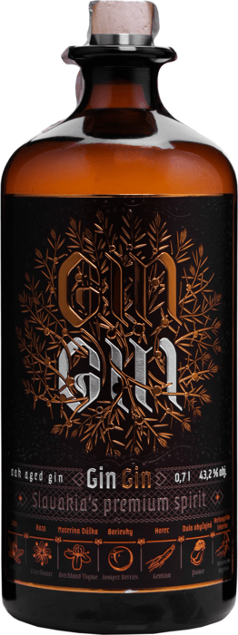 Slovakia Oak Aged 43.2% 0,7 L (čistá fľaša)