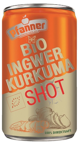 Pfanner BIO Ginger curcuma shot 150ml