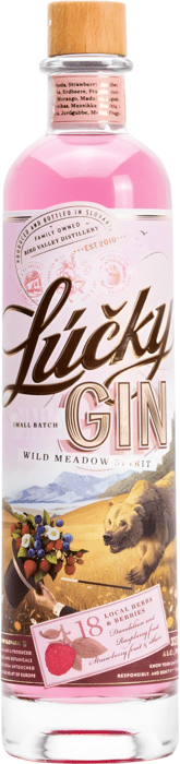 BVD Lúčky Gin Pink 37,5% 0,7l