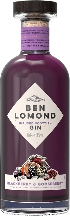 Ben Lomond Blackberry & Gooseberry Gin 38% 0,7l